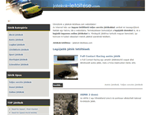 Tablet Screenshot of jatekok-letoltese.com